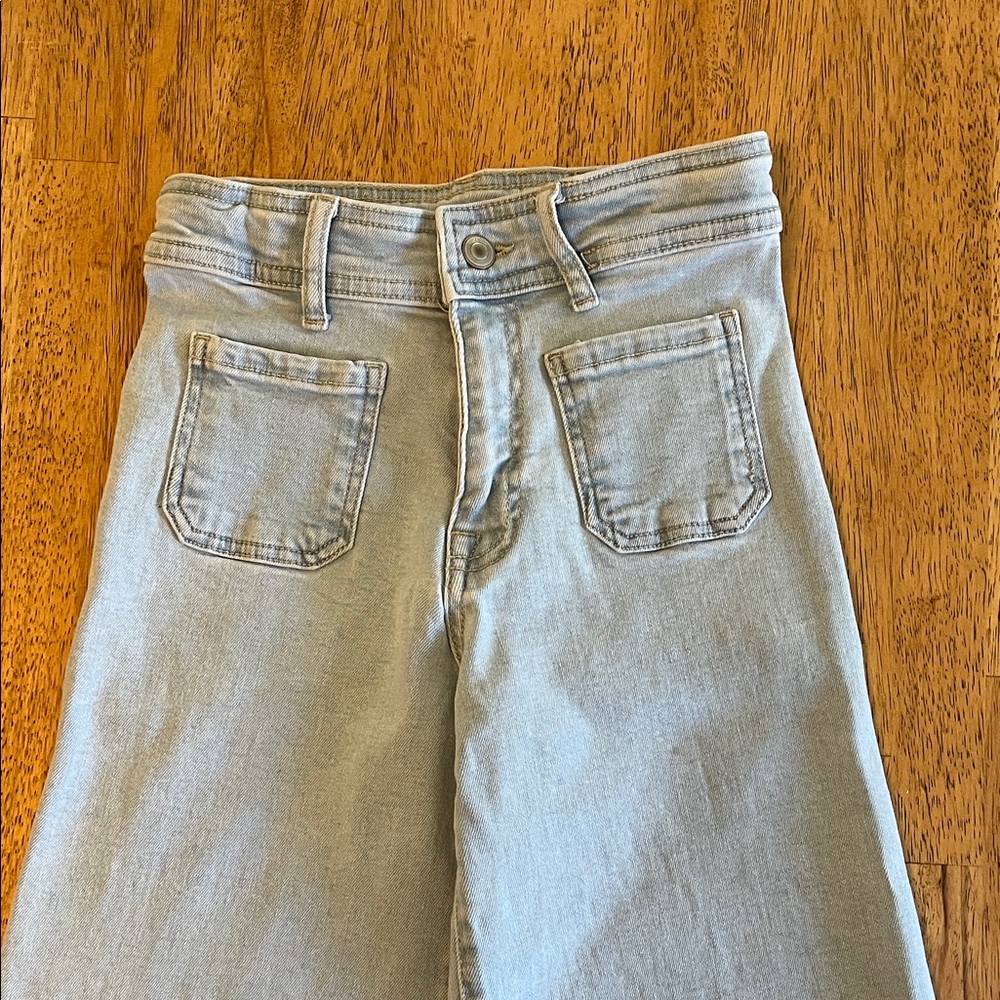 Zara kids light wash marine jeans